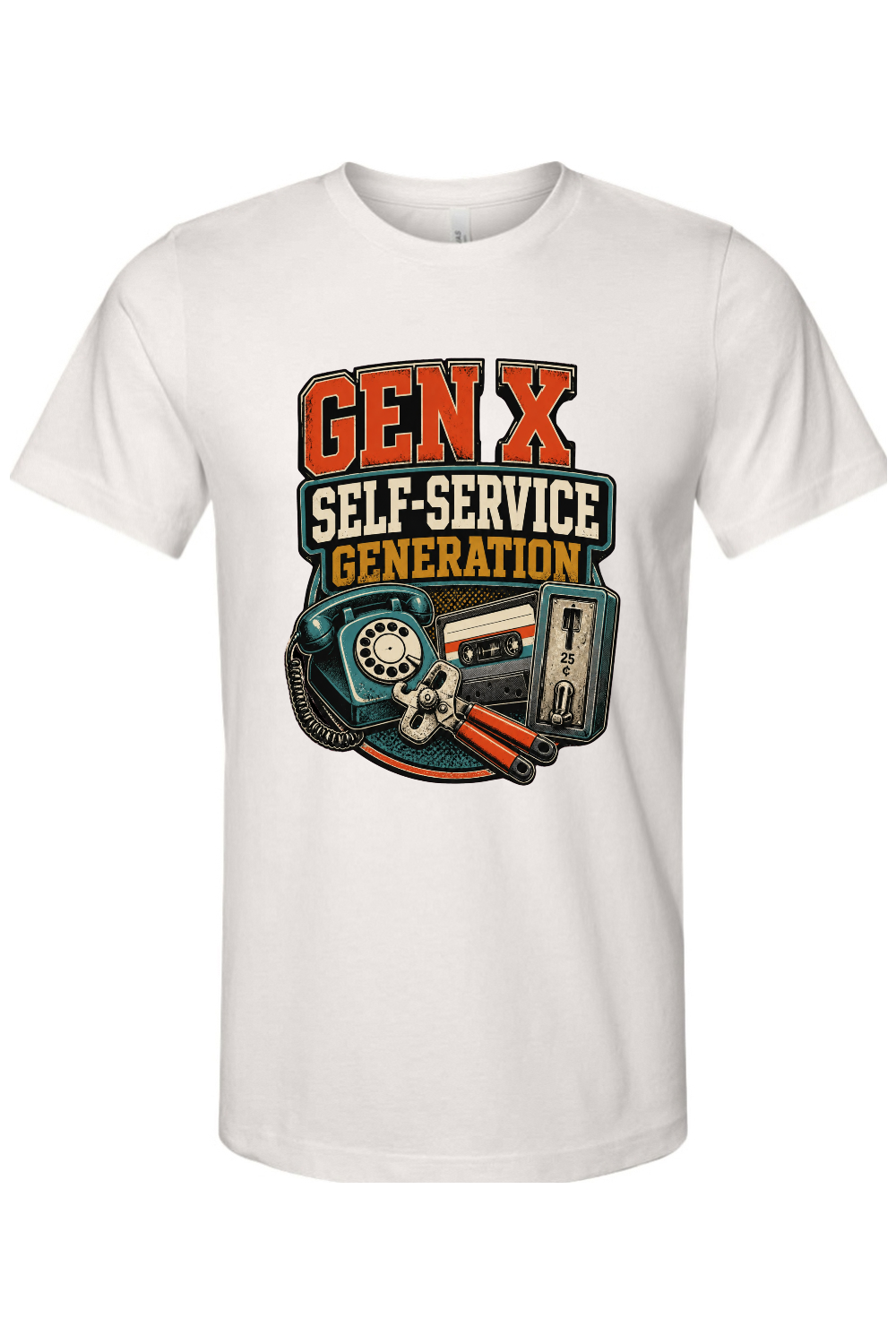 GEN X Self Service Generation Gen X Edition Tee