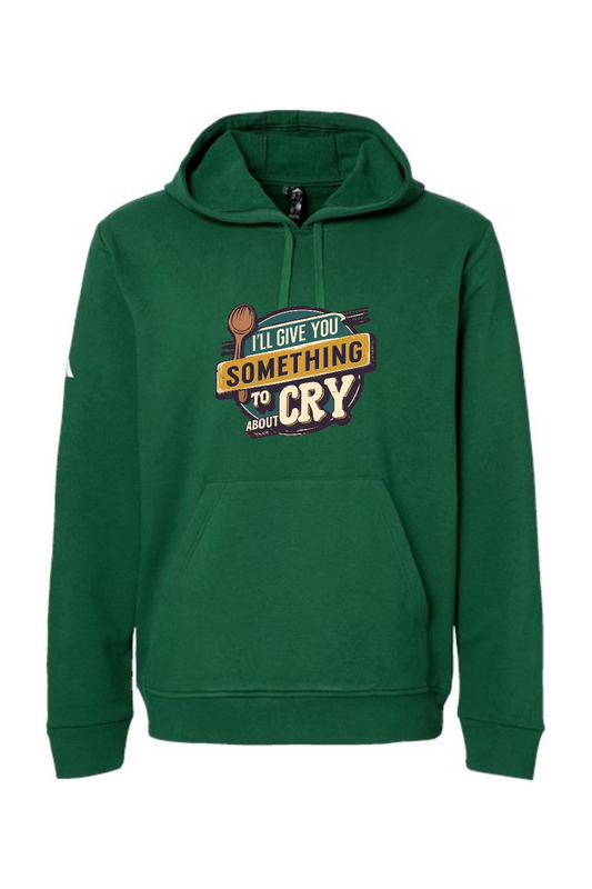 Adidas Fleece Hooded Sweatshirt: Something To Cry About