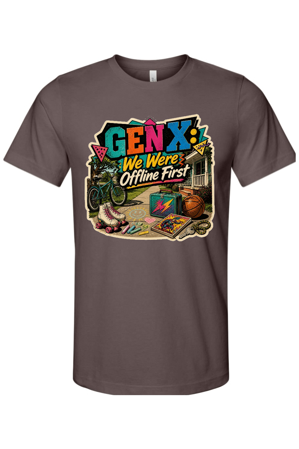 GEN X We Were Offline First Gen X Edition Tee