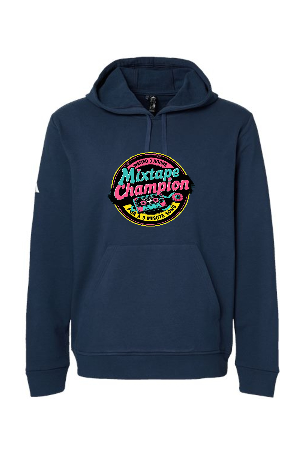 Adidas Fleece Hooded Sweatshirt: MixTape Champion
