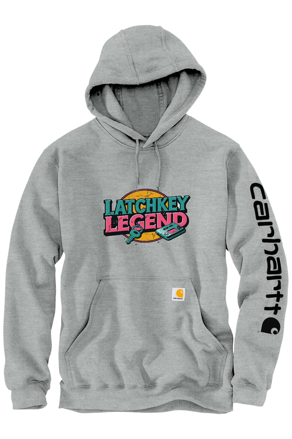 Carhartt Midweight Hooded Sweatshirt: Latchkey Legend