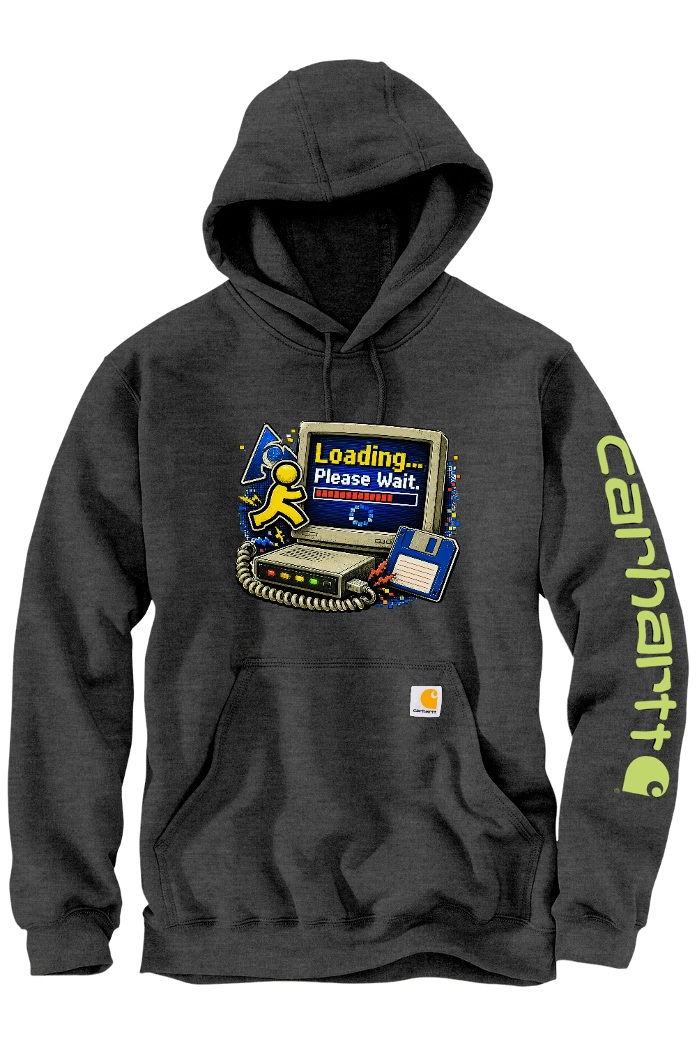 Carhartt Midweight Hooded Sweatshirt: Loading... Please Wait.