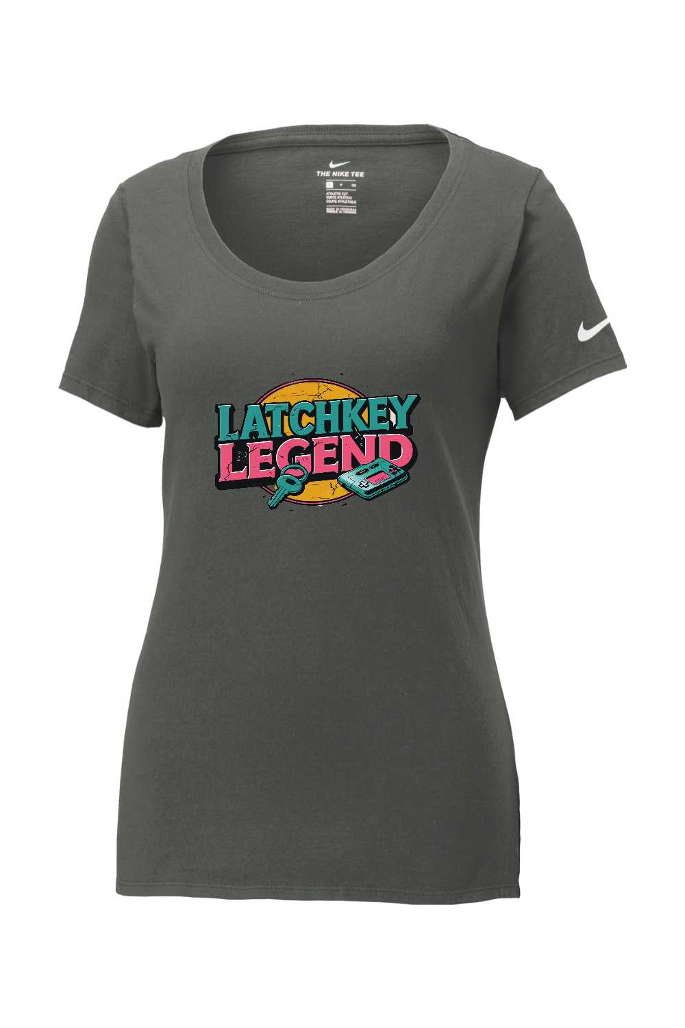 Nike Ladies Core Cotton Scoop Neck Tee: Latchkey Legend