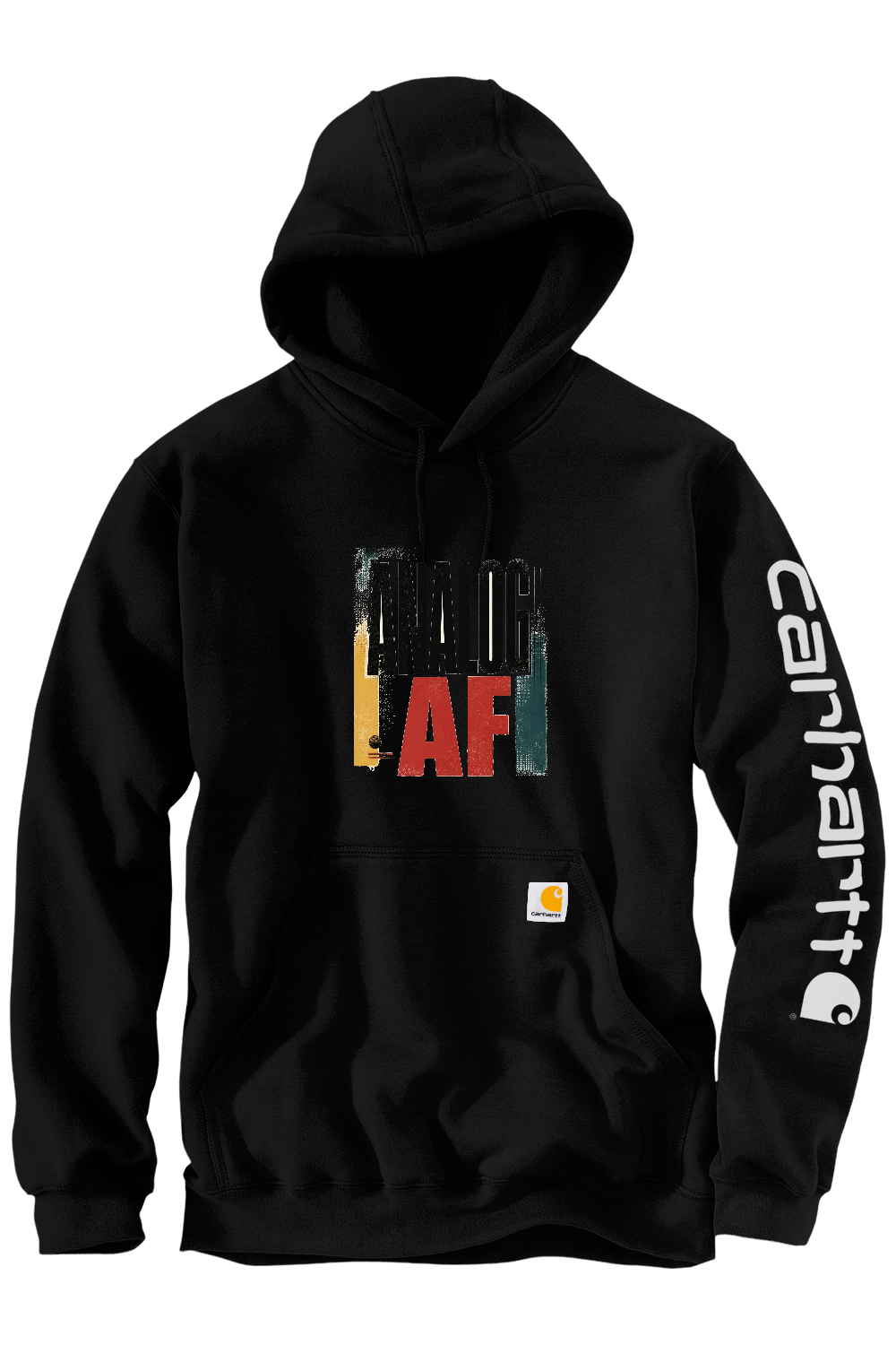 Carhartt Midweight Hooded Sweatshirt: Analog AF