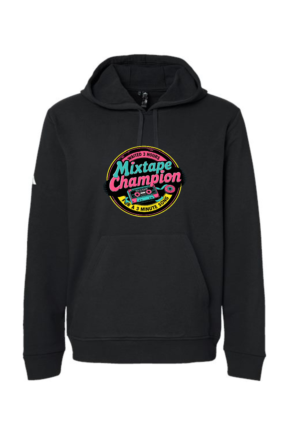 Adidas Fleece Hooded Sweatshirt: MixTape Champion