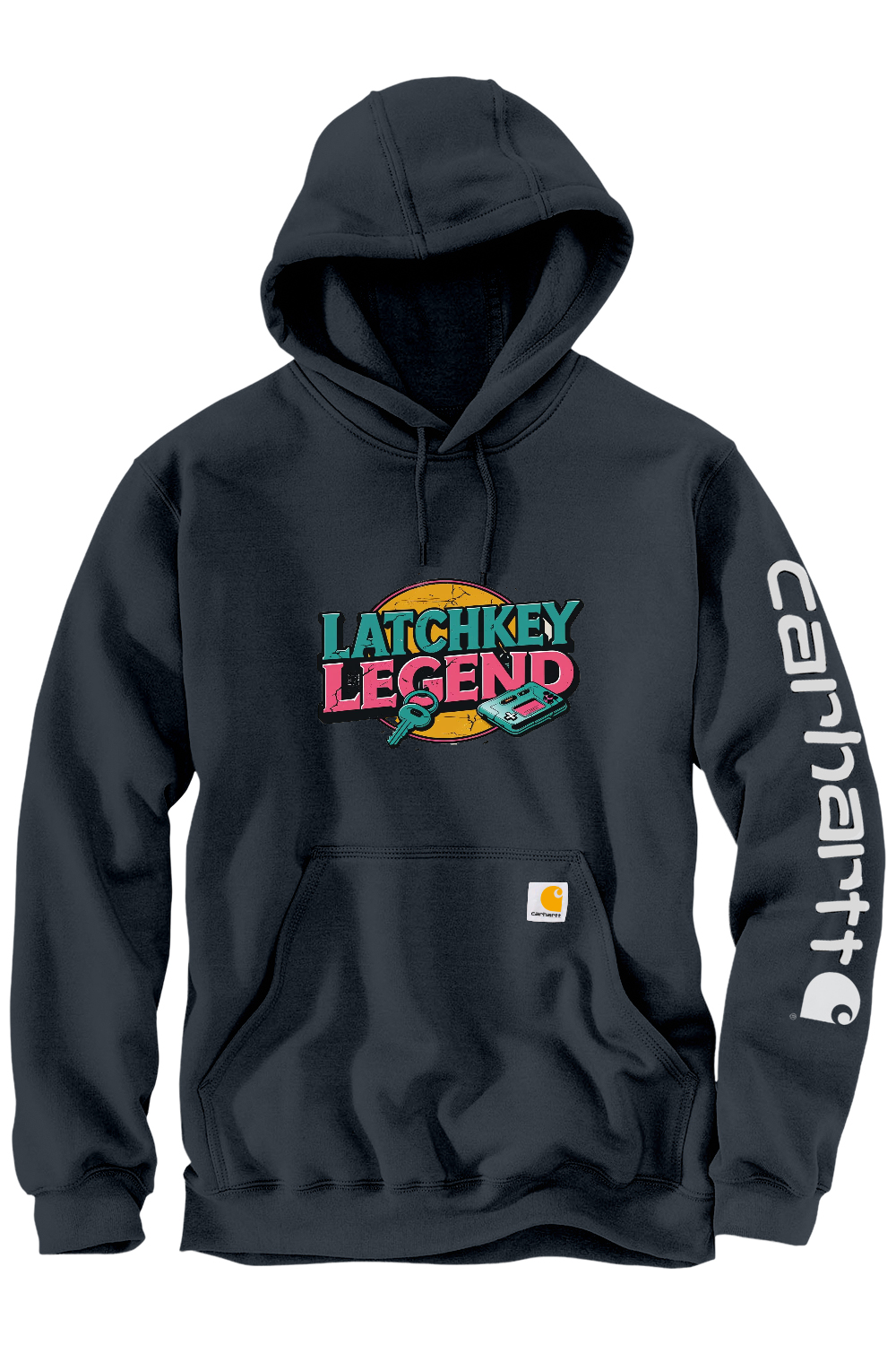 Carhartt Midweight Hooded Sweatshirt: Latchkey Legend