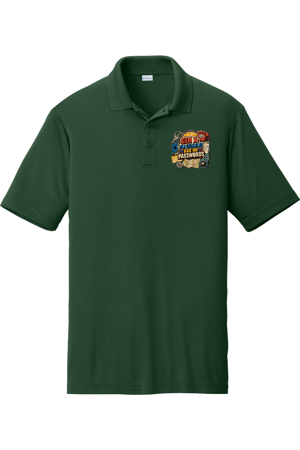 Competitor Polo: GEN X Our Childhood Had No Passwords