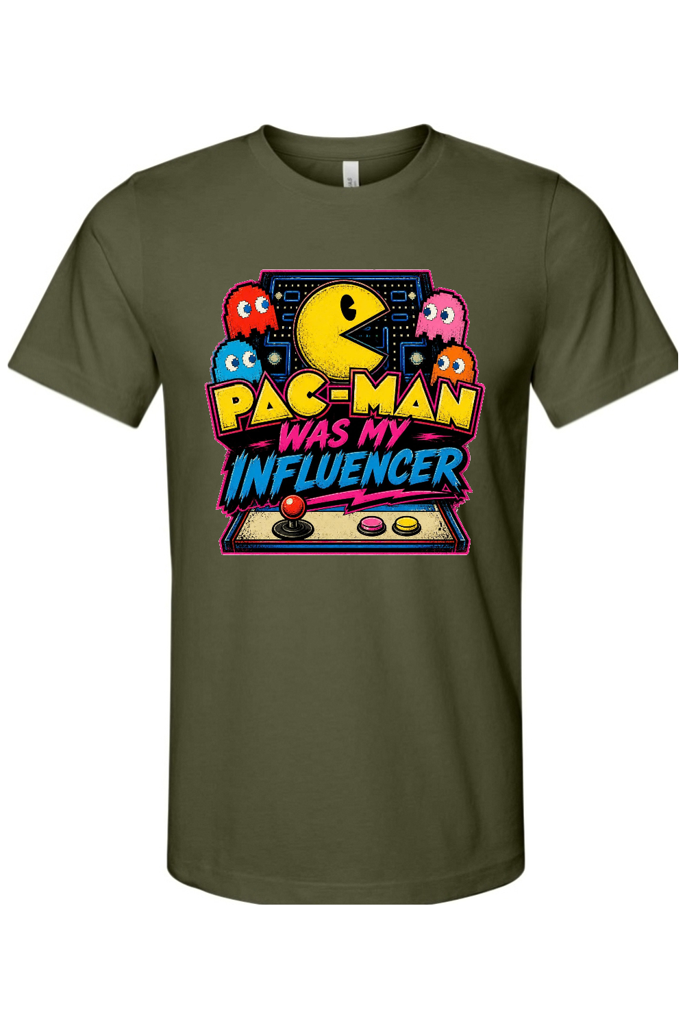 Pac-Man Was My Influencer Gen X Edition Tee