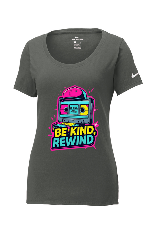 Nike Women's Cotton T-Shirt - Be Kind Rewind