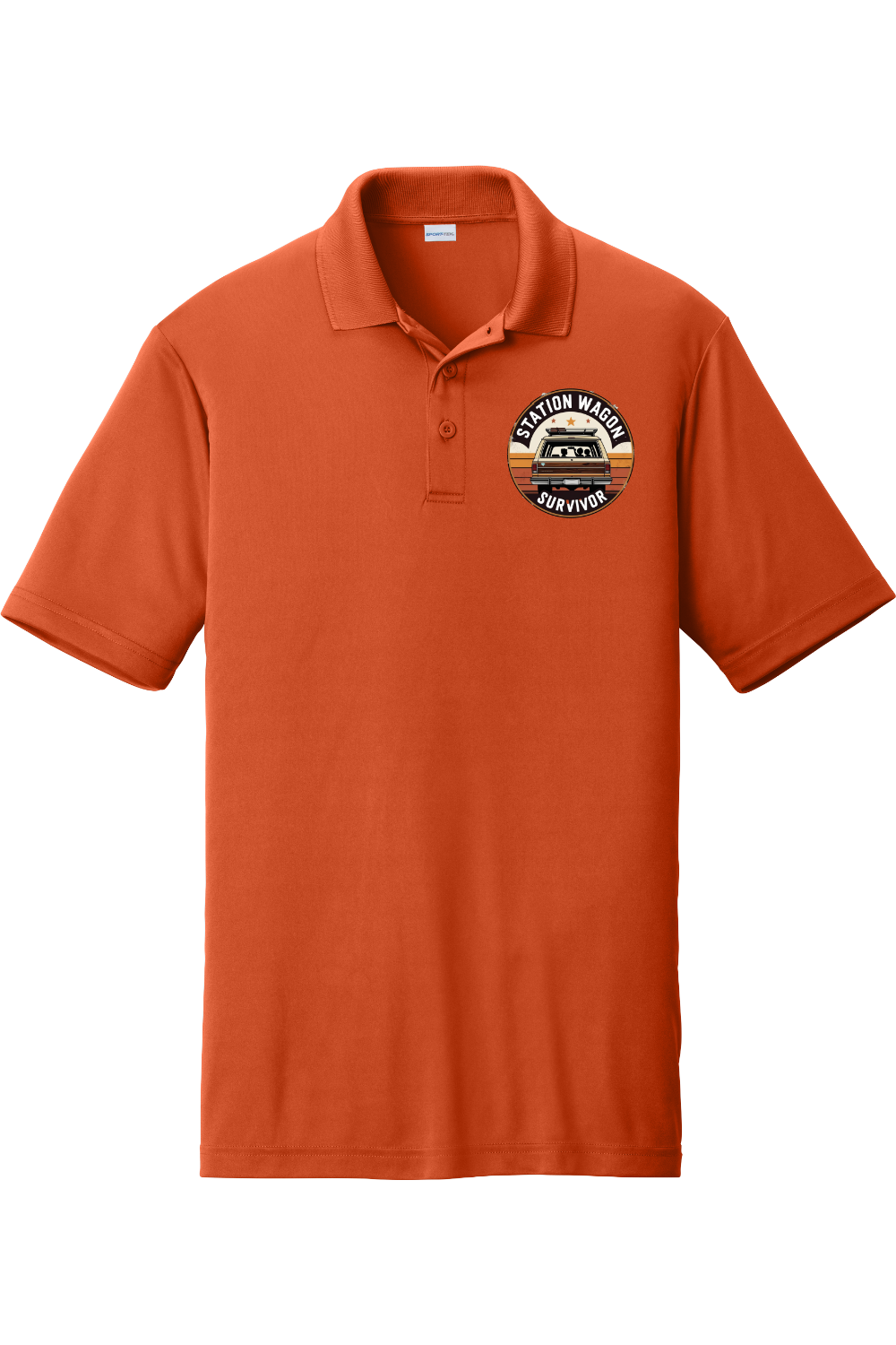 Moisture-Wicking Polo - Station Wagon Survivor