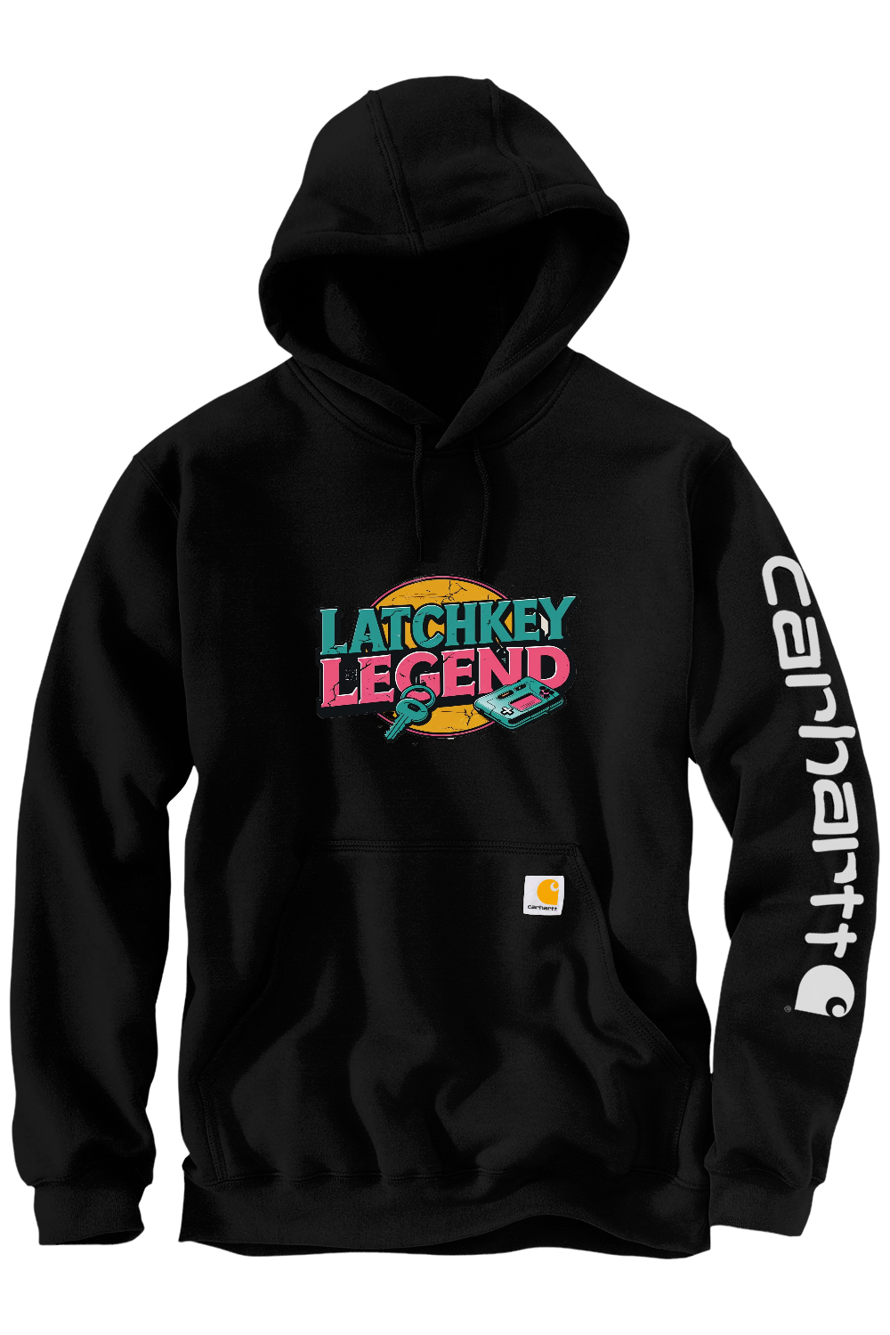Carhartt Midweight Hooded Sweatshirt: Latchkey Legend