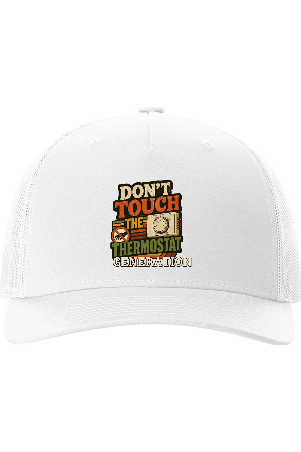 Richardson Trucker Cap: Don't Touch the Thermostat Generation