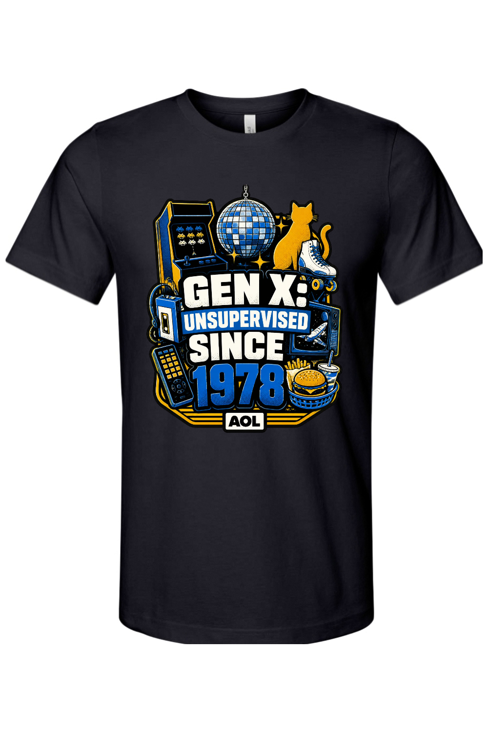 GEN X UNSUPERVISED SINCE 1978 Gen X Edition Tee