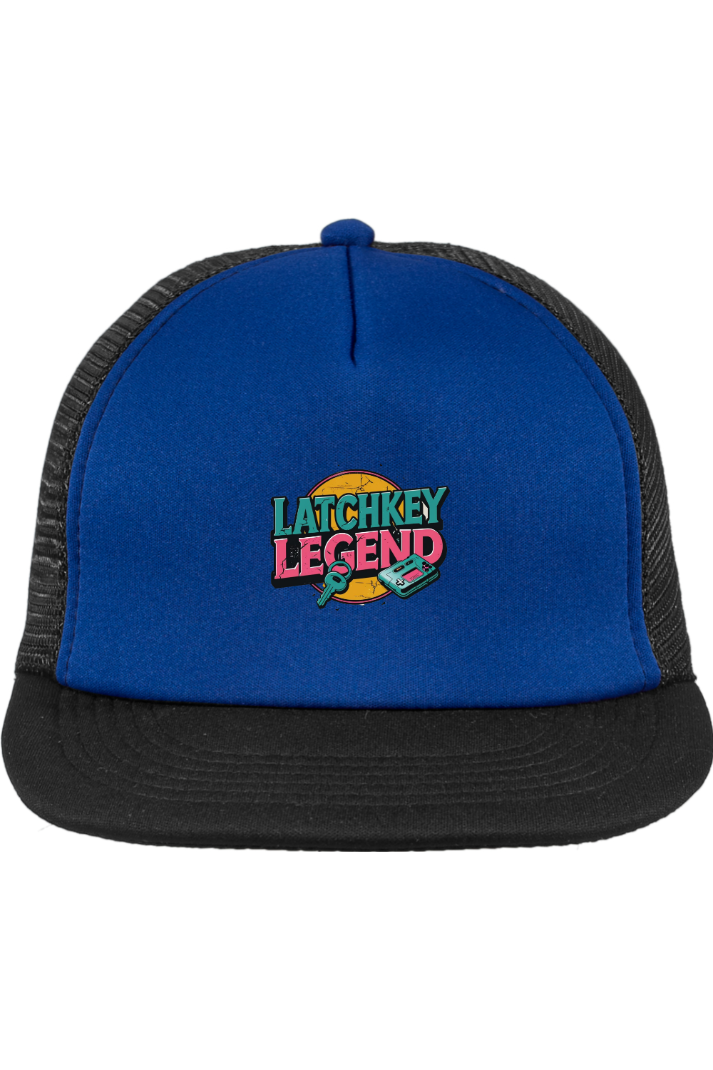 Trucker Style Snapback Cap with Latchkey Legend