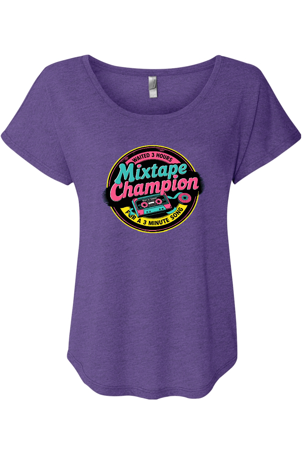 MixTape Champion Women's Triblend Dolman Tee