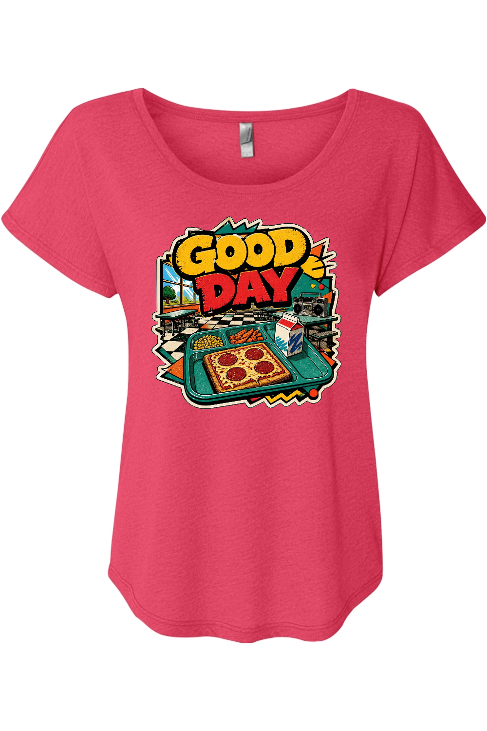 GOOD DAY Women's Triblend Dolman Tee