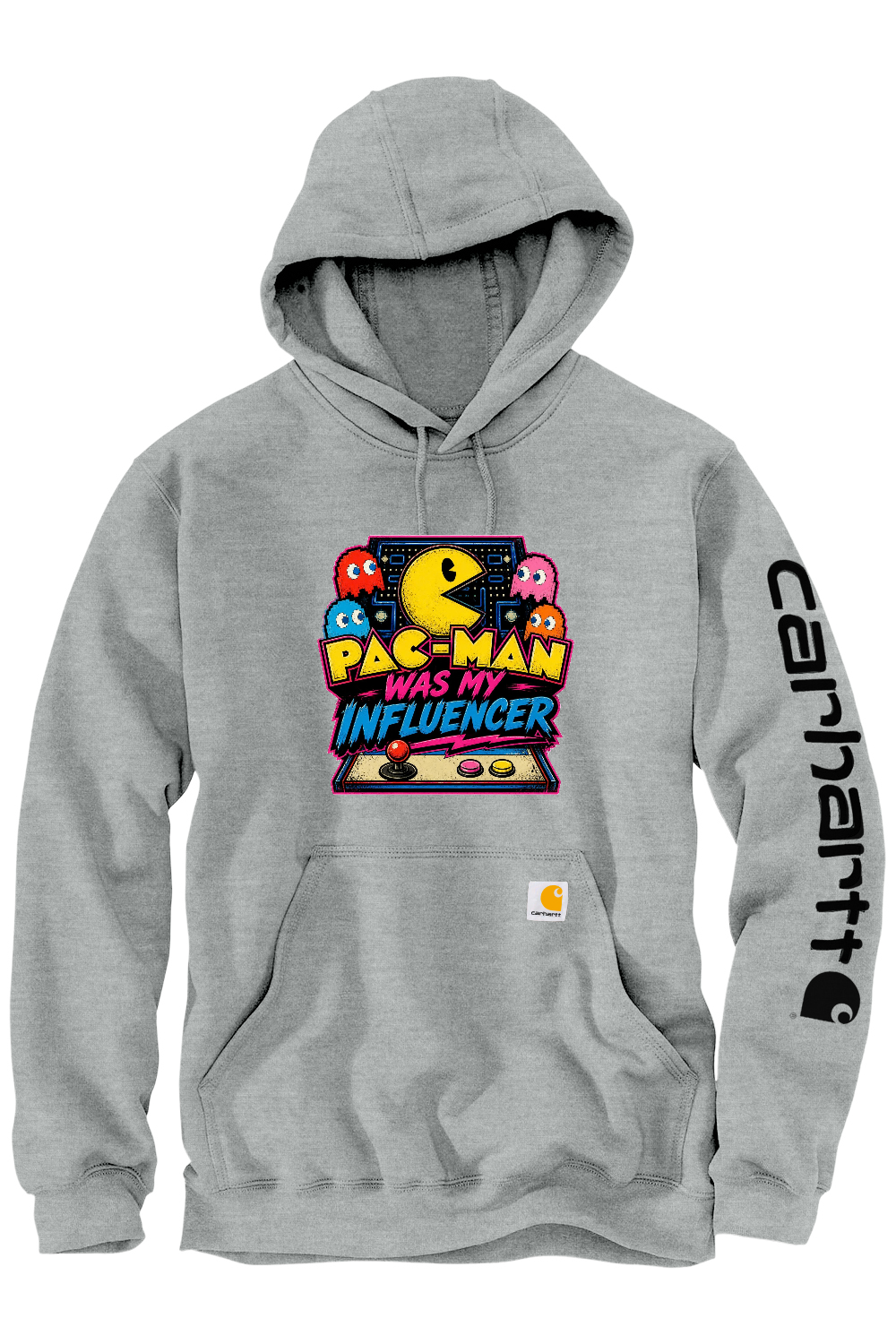 Carhartt Midweight Hooded Sweatshirt: Pac-Man Was My Influencer
