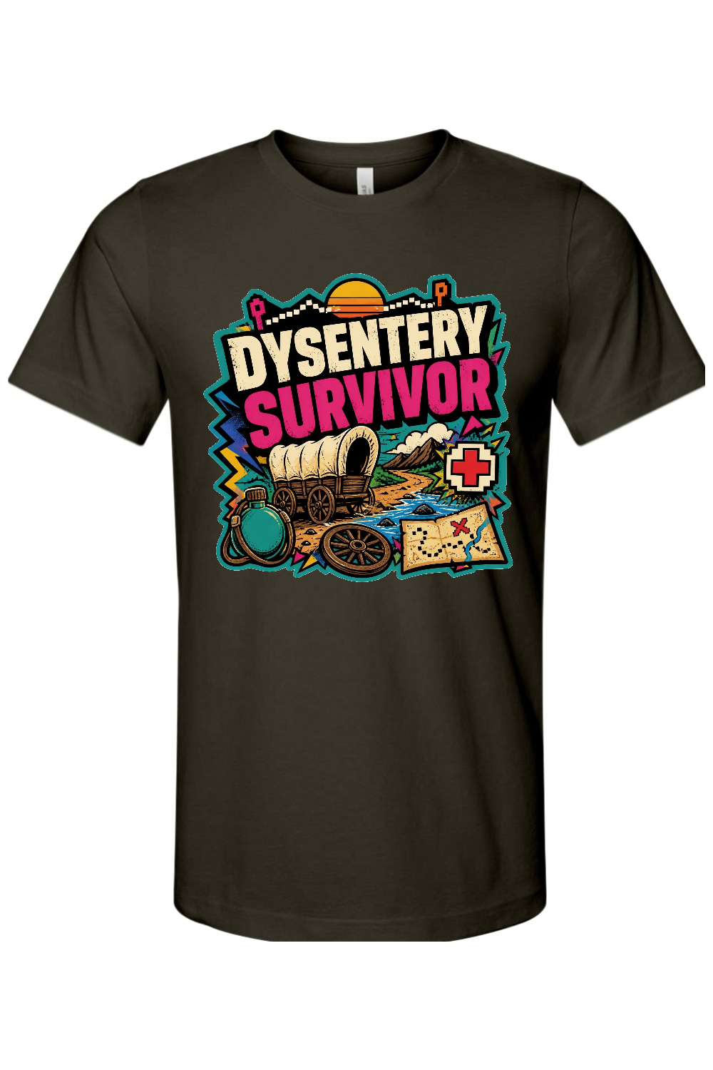 DYSENTERY SURVIVOR Gen X Edition Tee