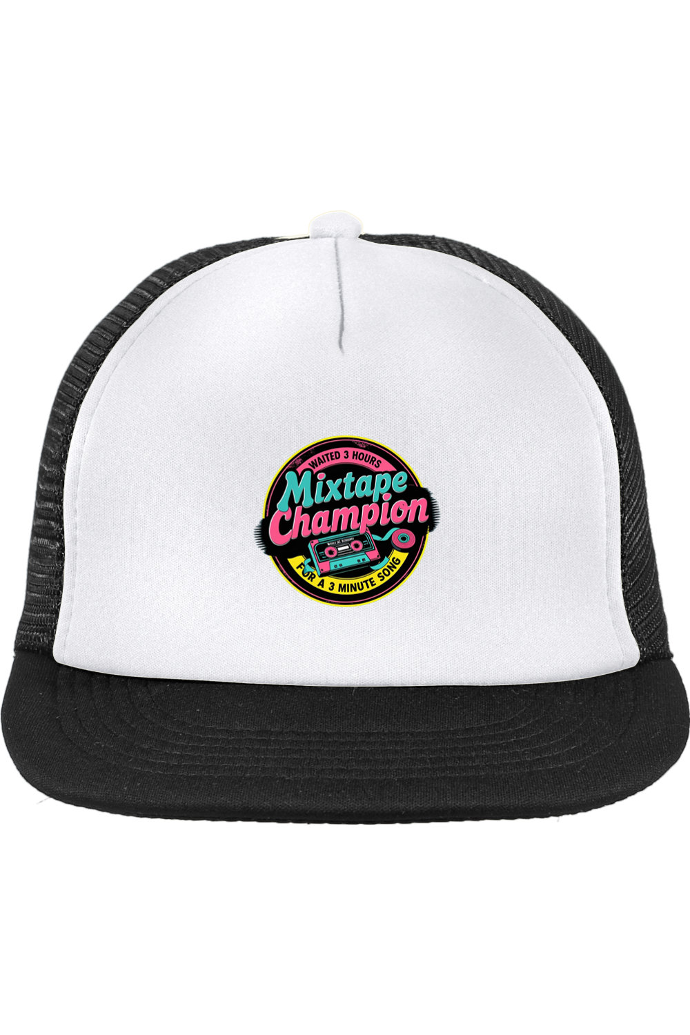 Trucker Style Snapback Cap with MixTape Champion