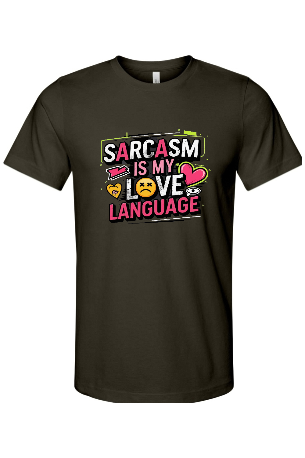 Sarcasm Love Language Gen X Edition Tee