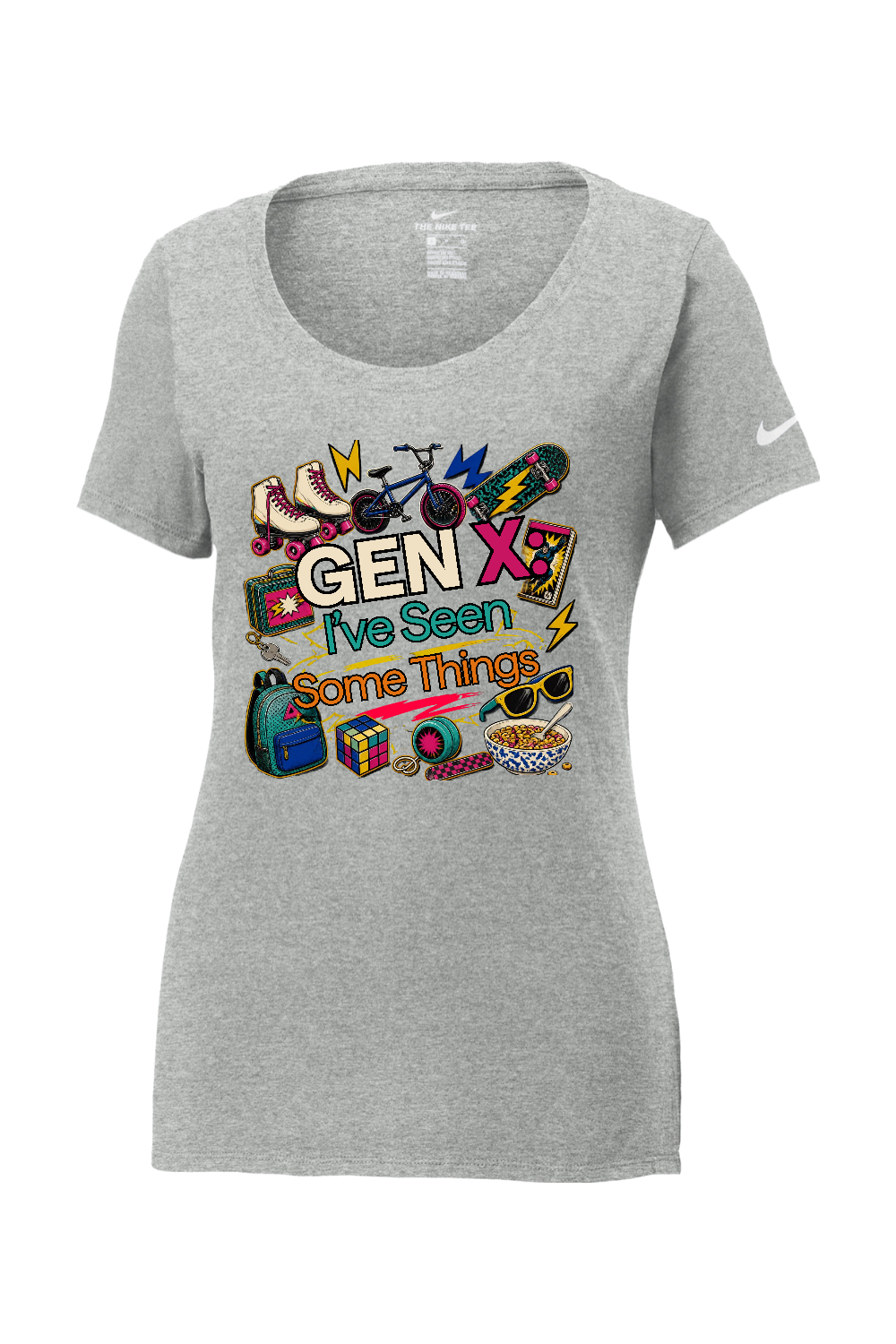 Nike Ladies Core Cotton Scoop Neck Tee: I've Seen Some Things
