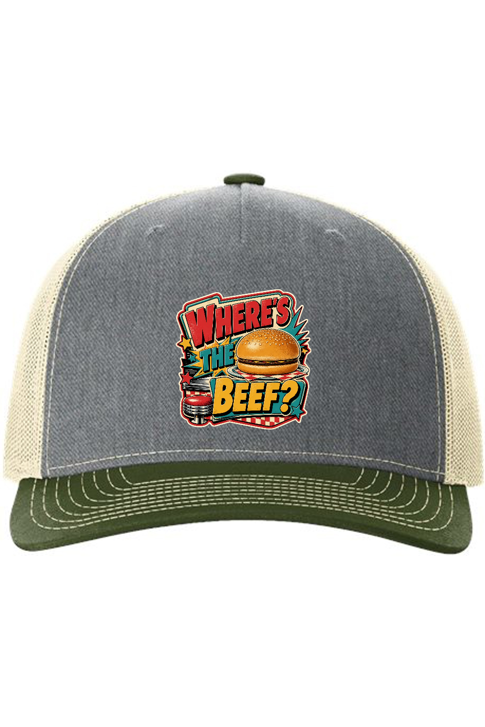 Richardson Trucker Cap: Where's The Beef
