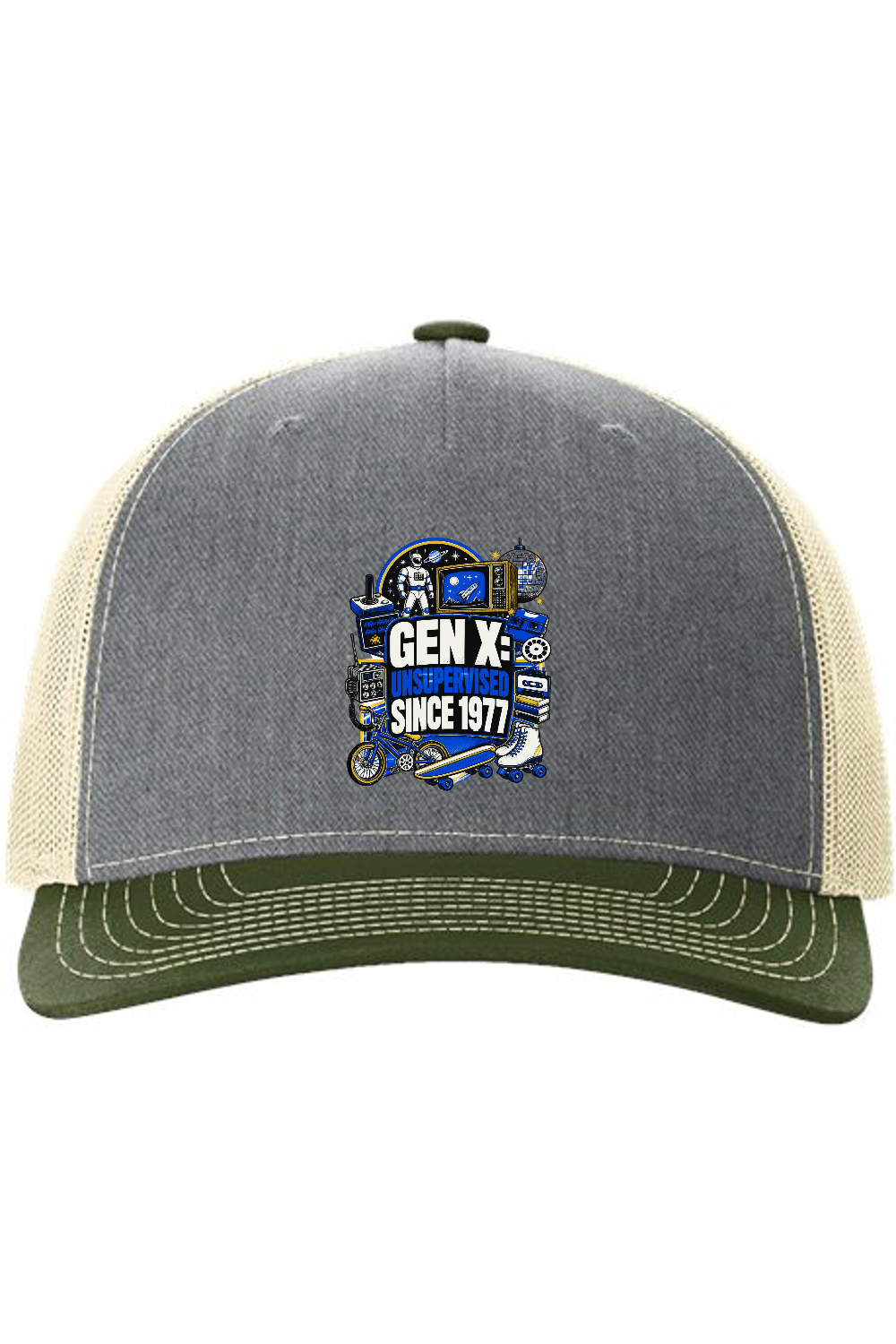 Richardson Trucker Cap: GEN X Unsupervised Since 1977