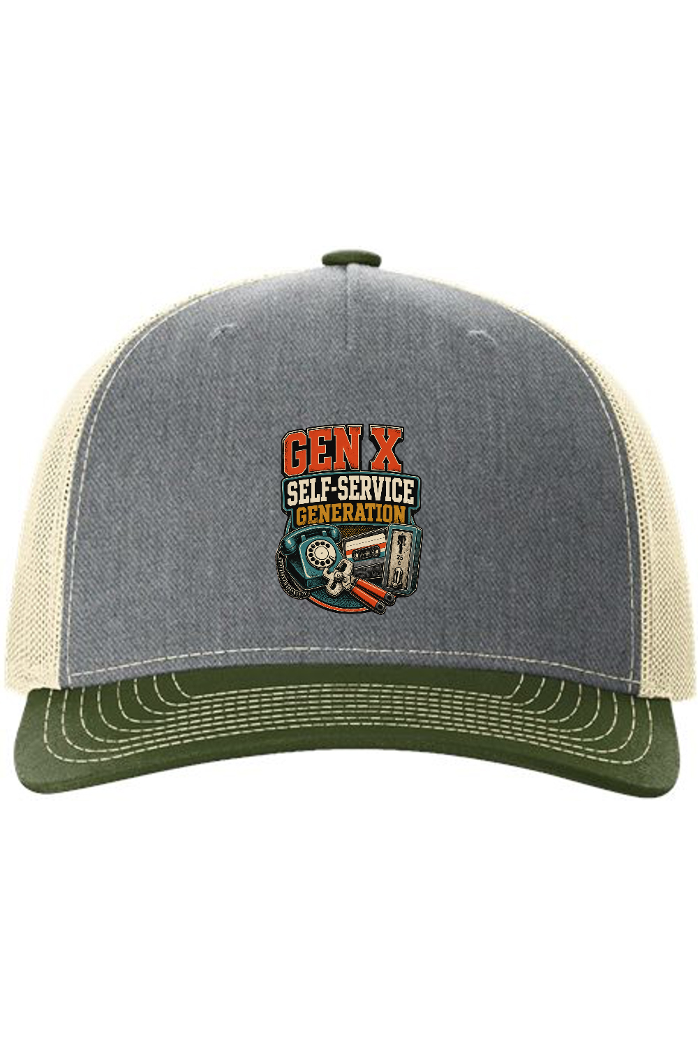 Richardson Trucker Cap: GEN X Self Service Generation