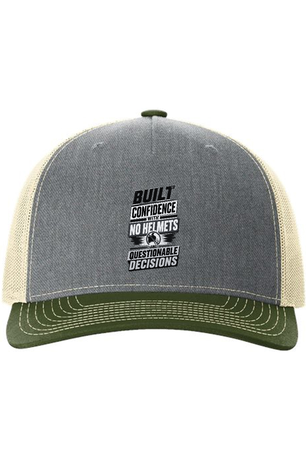 Richardson Trucker Cap: Built Confidence With No Helmets And Questionable Decisions