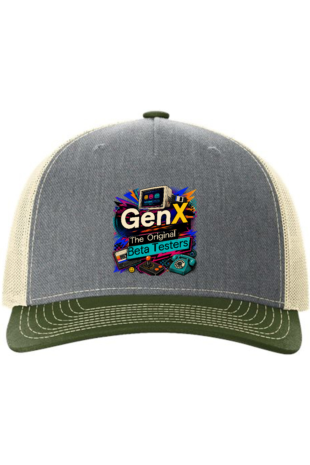 Richardson Trucker Cap: Gen X The Original Beta Testers