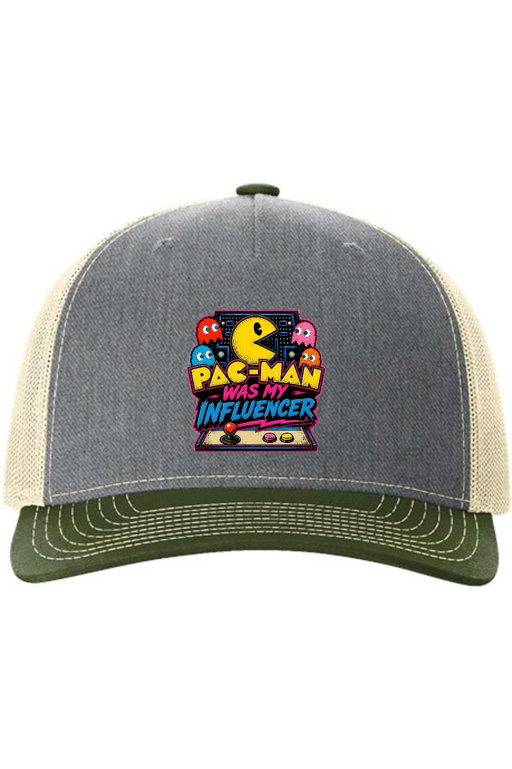 Richardson Trucker Cap: Pac-Man Was My Influencer