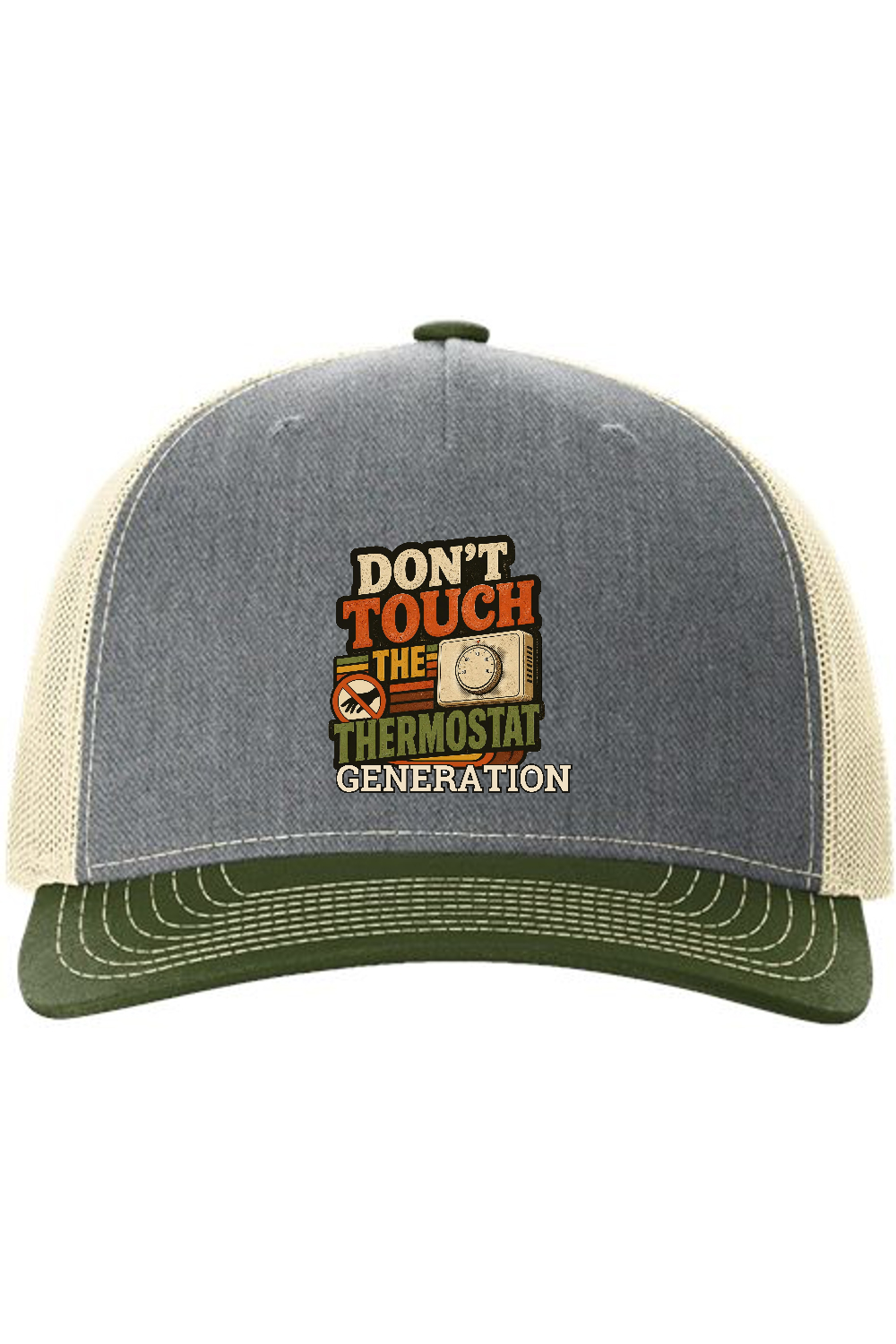 Richardson Trucker Cap: Don't Touch the Thermostat Generation