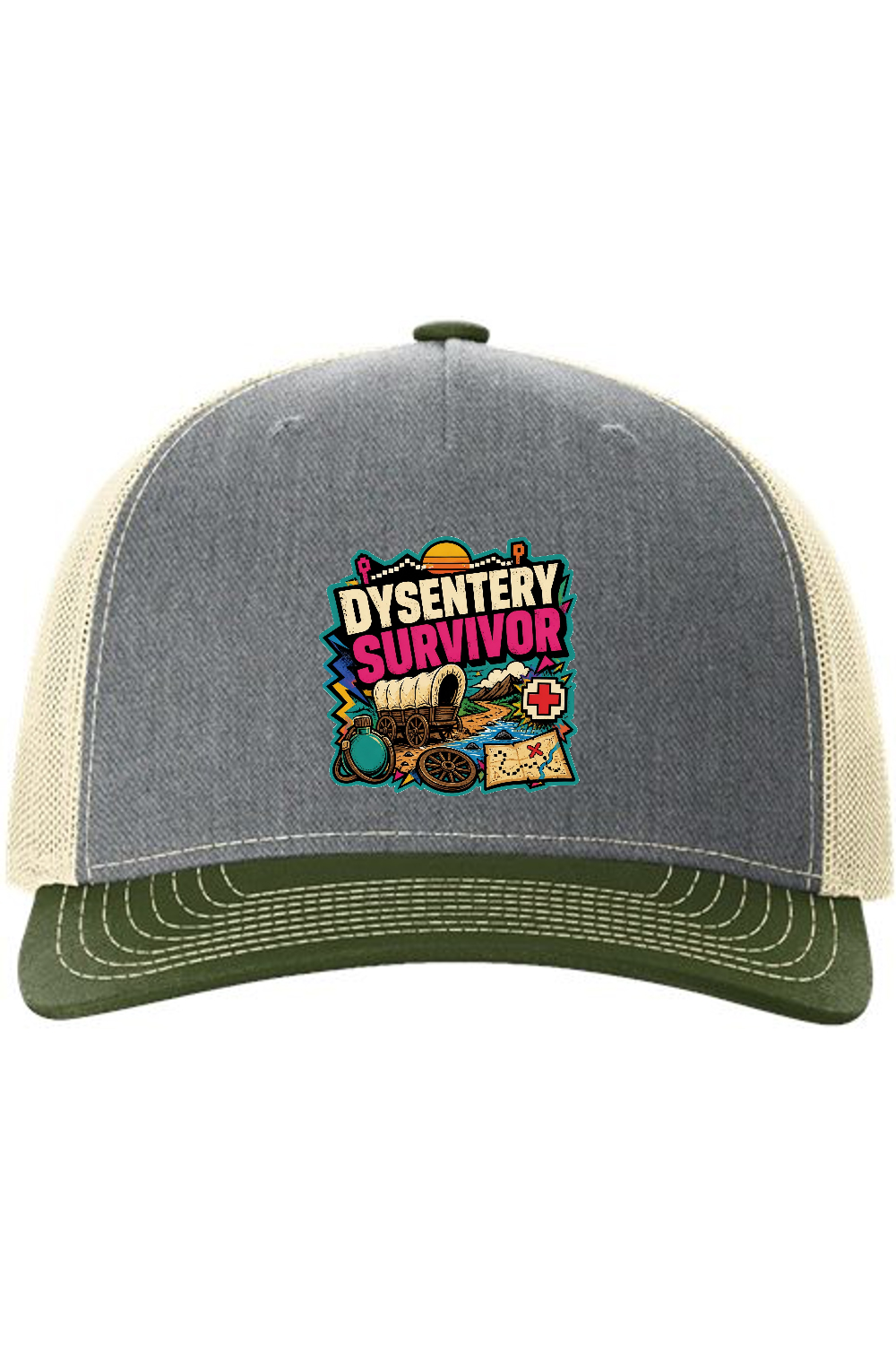 Richardson Trucker Cap: Dysentery Survivor