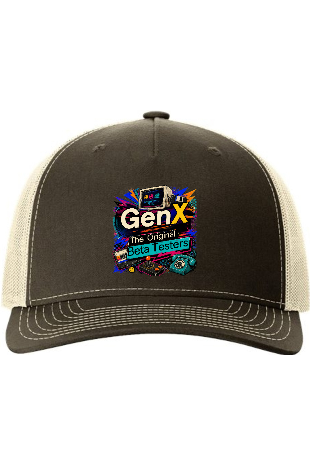 Richardson Trucker Cap: Gen X The Original Beta Testers