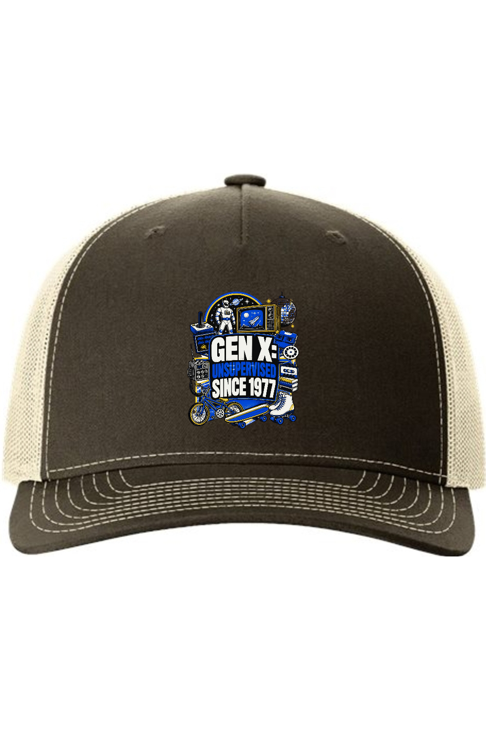 Richardson Trucker Cap: GEN X Unsupervised Since 1977