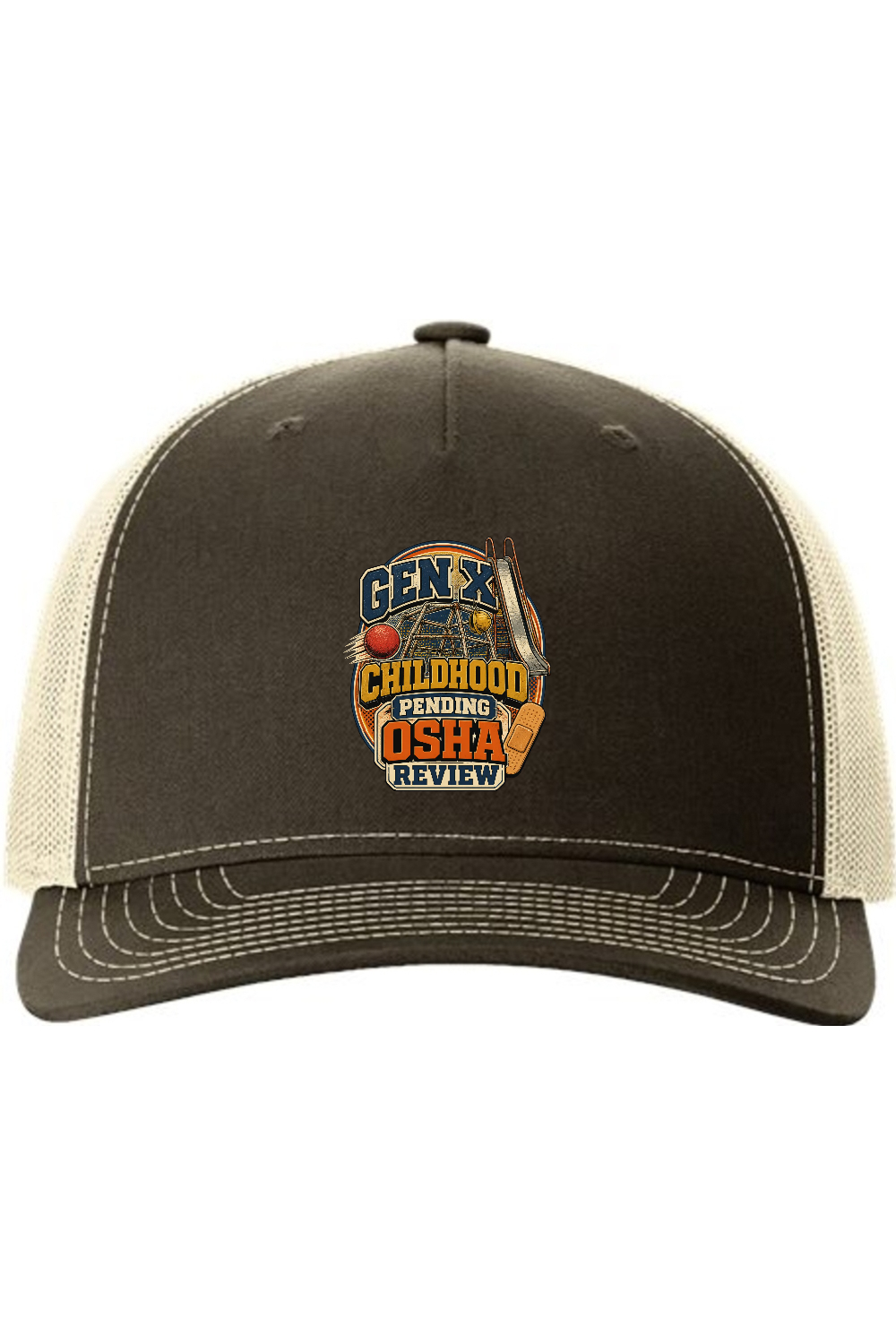 Richardson Trucker Cap: GEN X Childhood Pending OSHA Review