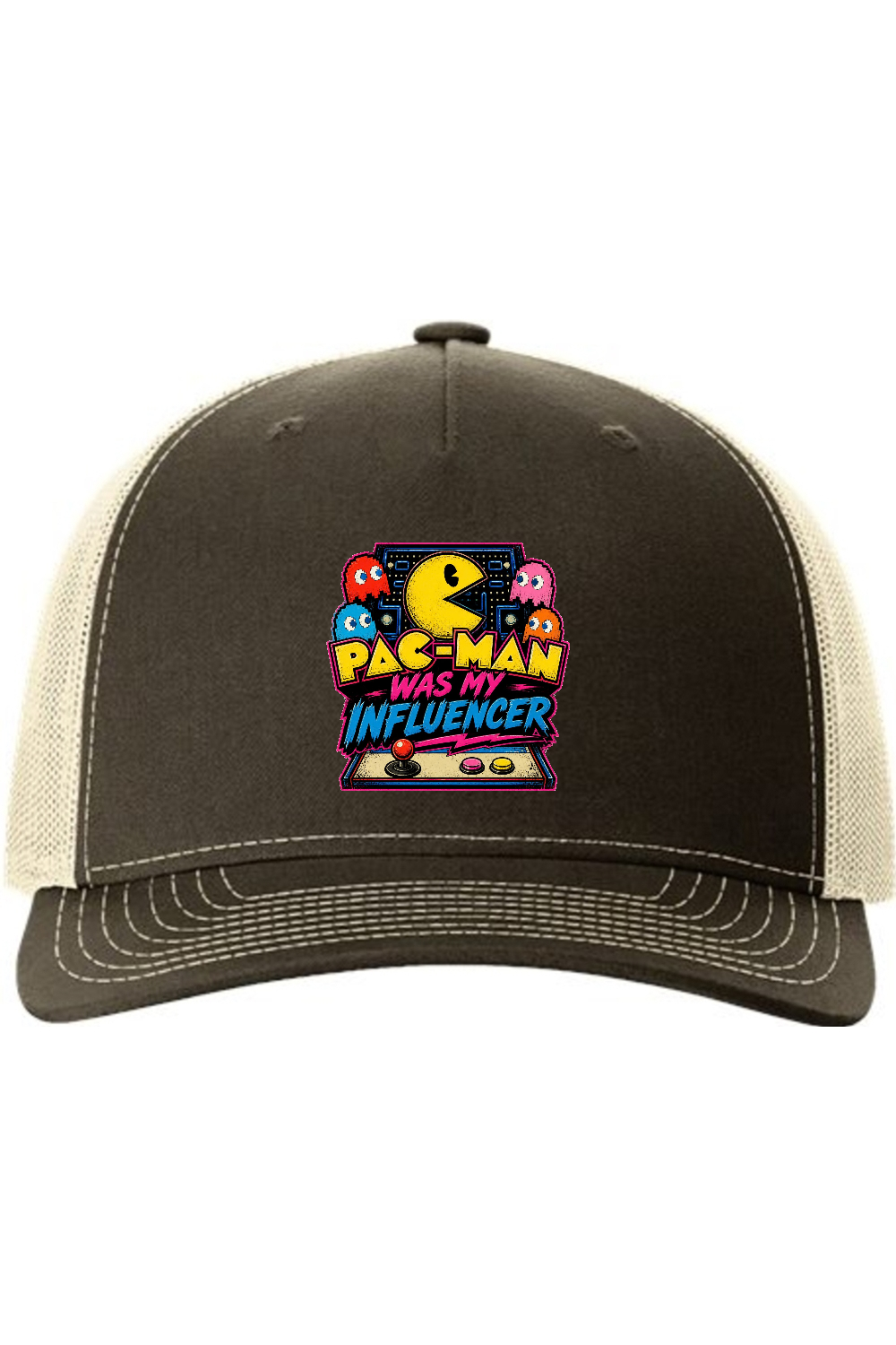 Richardson Trucker Cap: Pac-Man Was My Influencer