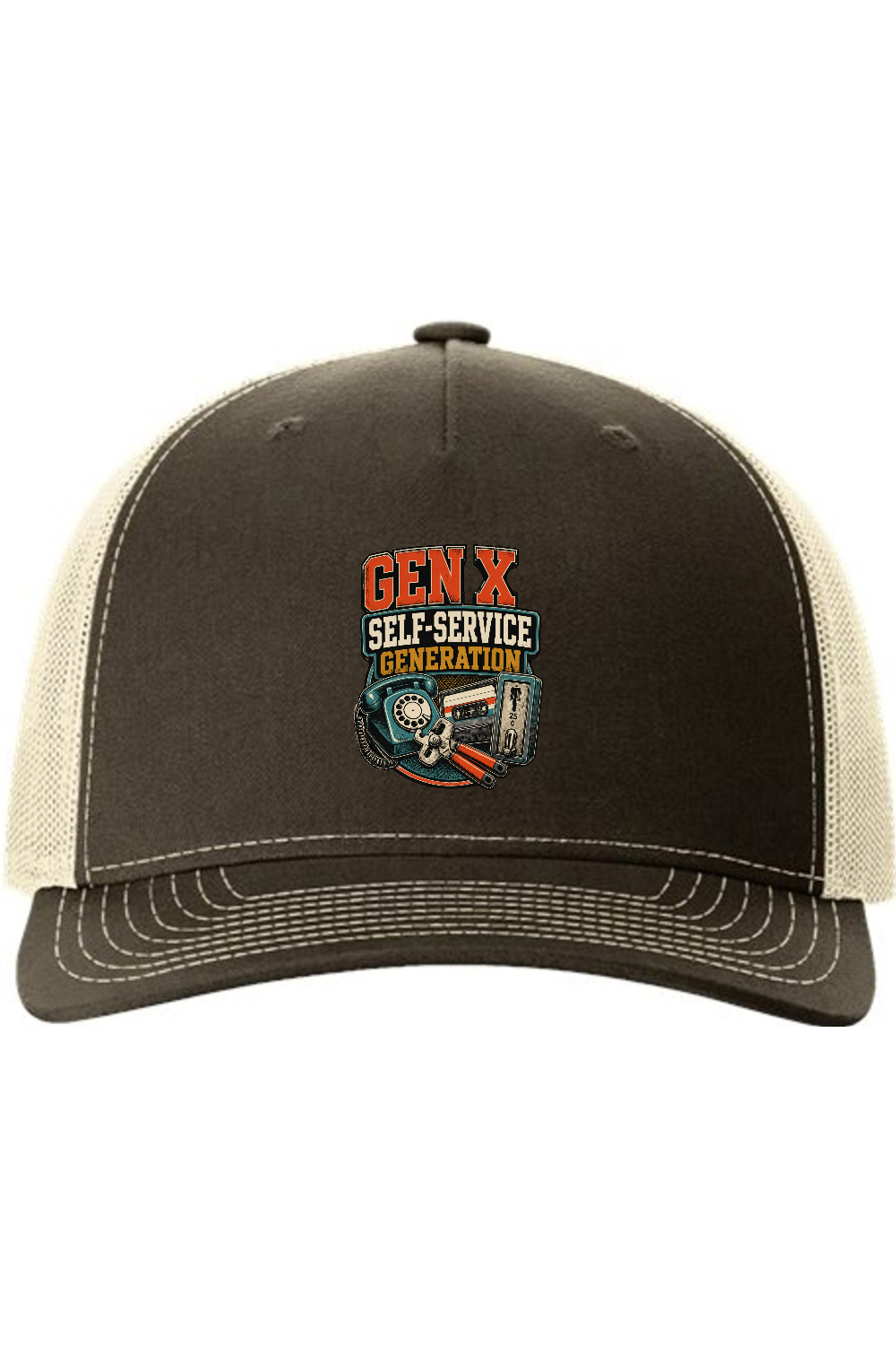Richardson Trucker Cap: GEN X Self Service Generation
