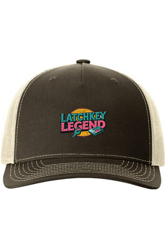 Richardson Trucker Cap: Latchkey Legend