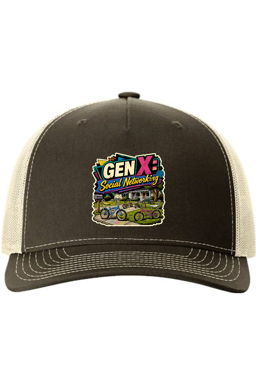 Richardson Trucker Cap: GEN X Social Networking