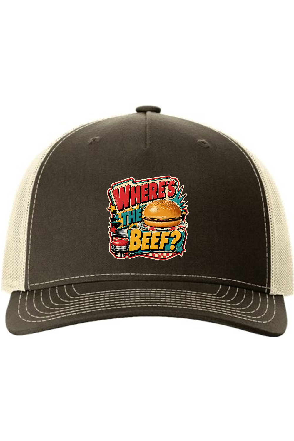 Richardson Trucker Cap: Where's The Beef