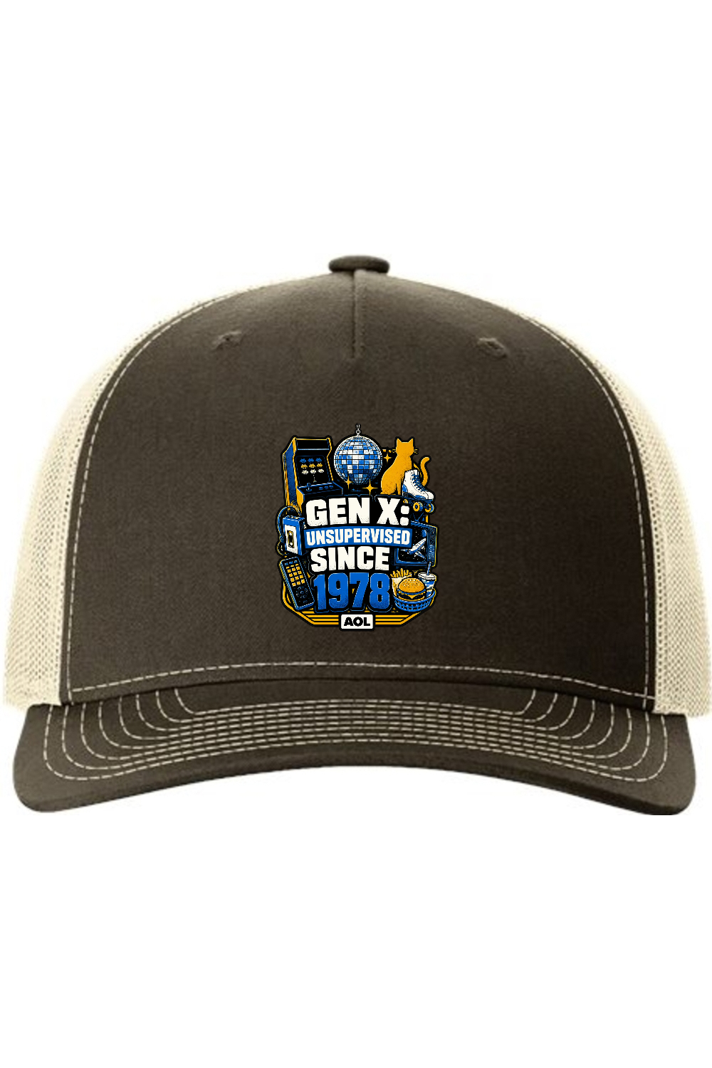 Richardson Trucker Cap: GEN X Unsupervised Since 1978