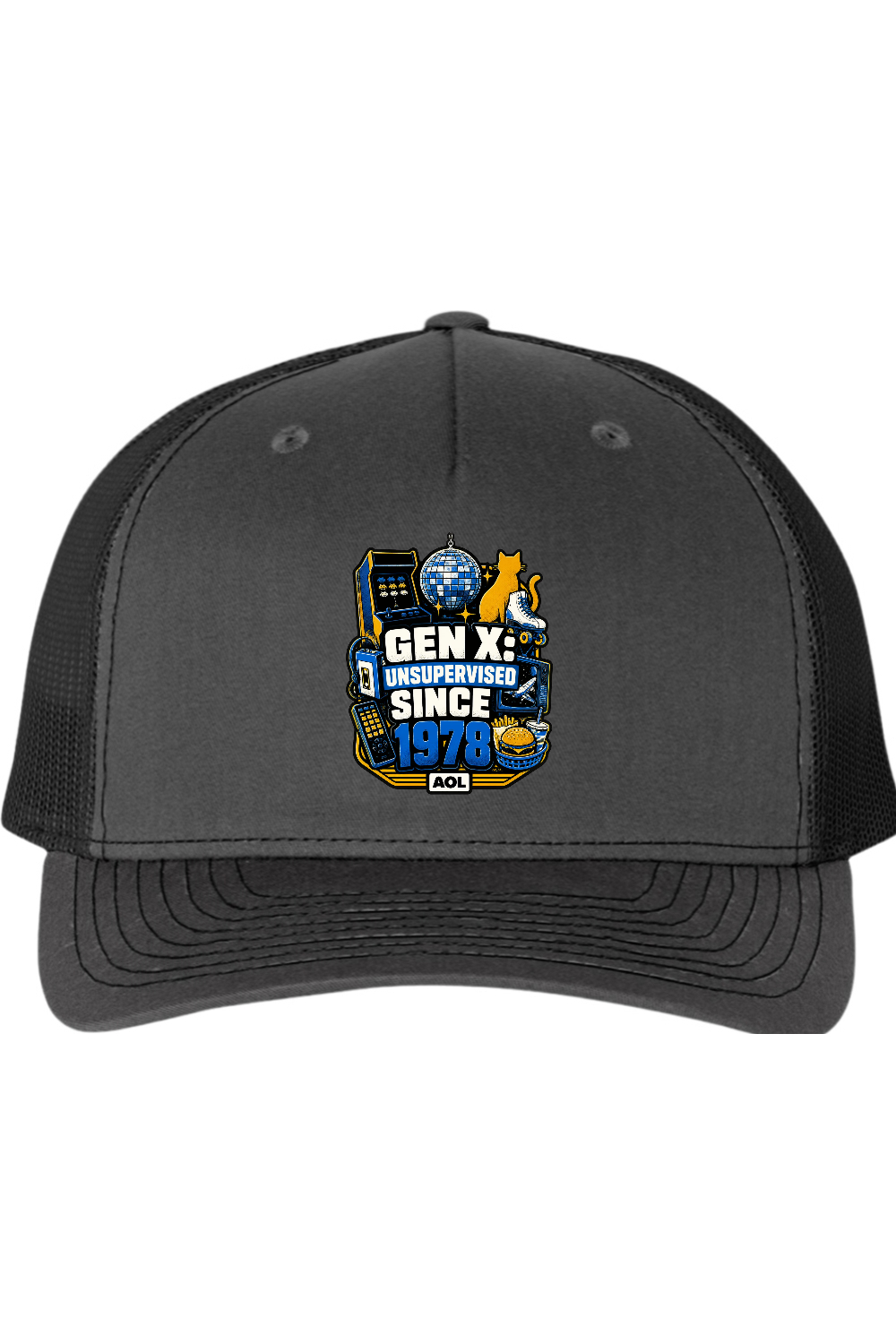 Richardson Trucker Cap: GEN X Unsupervised Since 1978