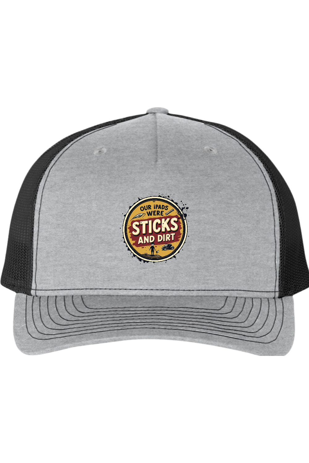 Richardson Trucker Cap: Sticks and Dirt