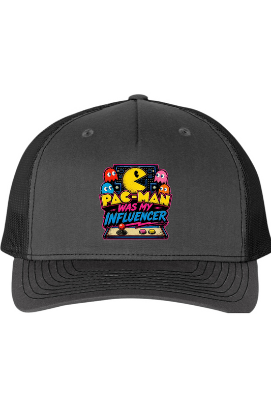 Richardson Trucker Cap: Pac-Man Was My Influencer