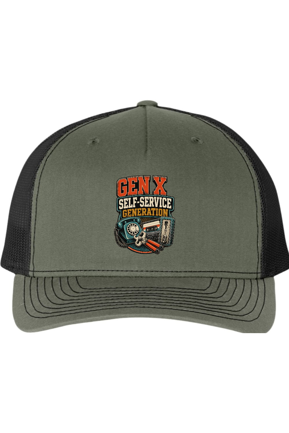 Richardson Trucker Cap: GEN X Self Service Generation