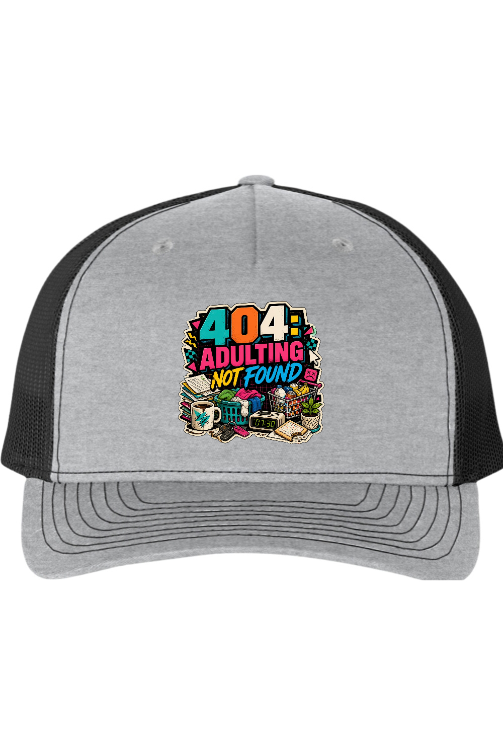 Richardson Trucker Cap: 404 Adulting Not Found