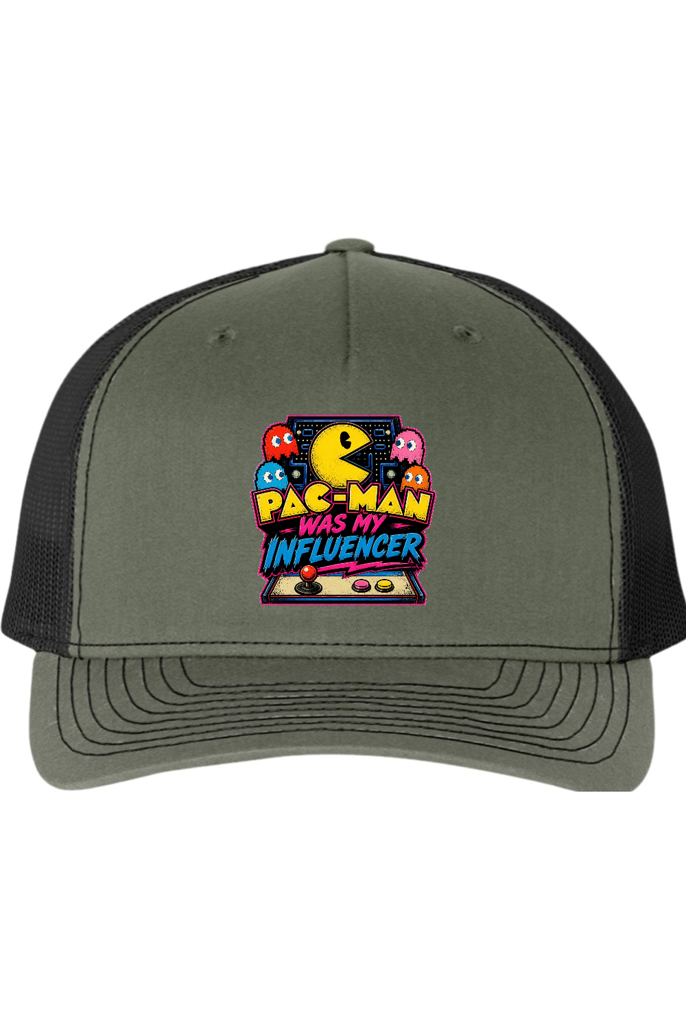 Richardson Trucker Cap: Pac-Man Was My Influencer