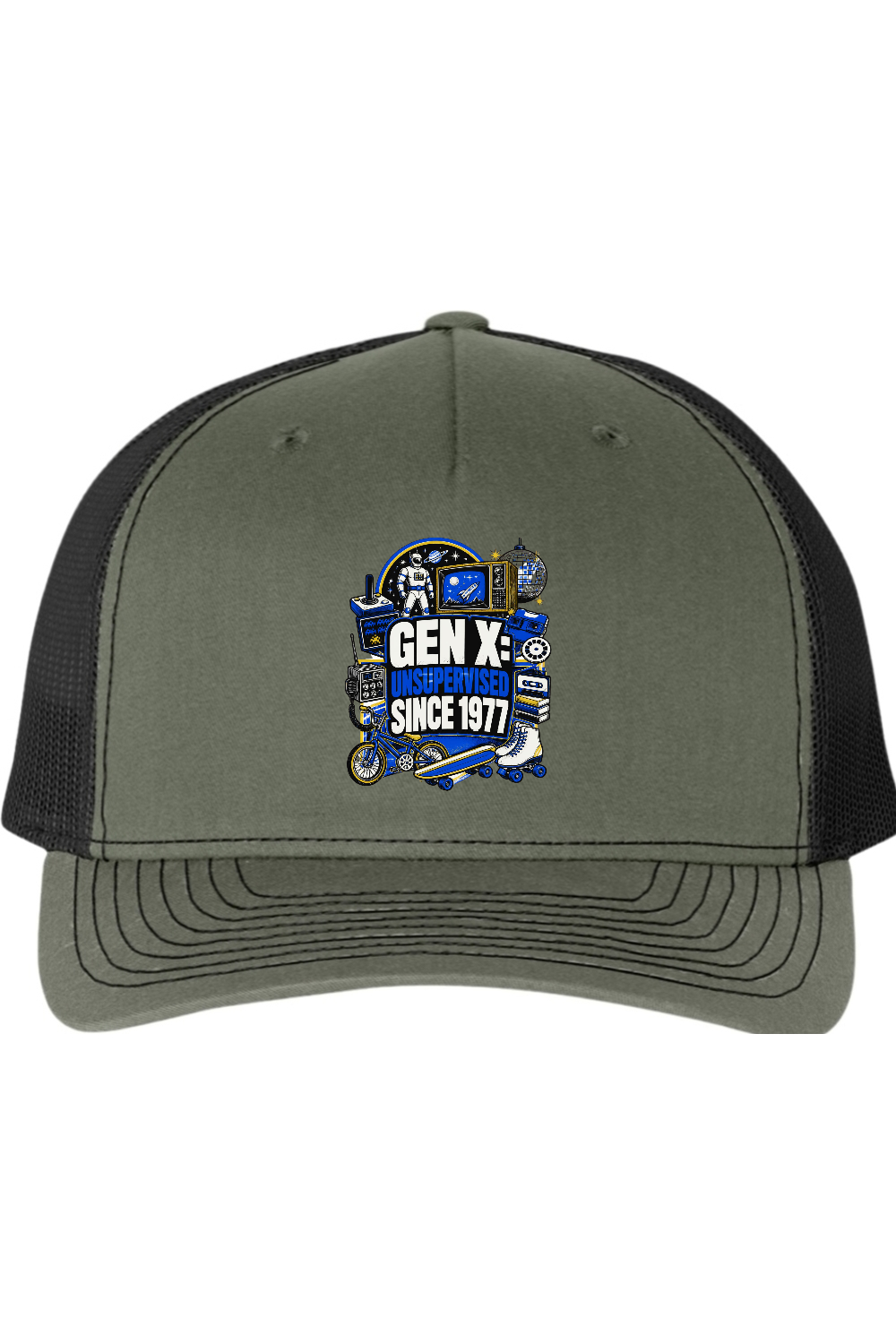 Richardson Trucker Cap: GEN X Unsupervised Since 1977
