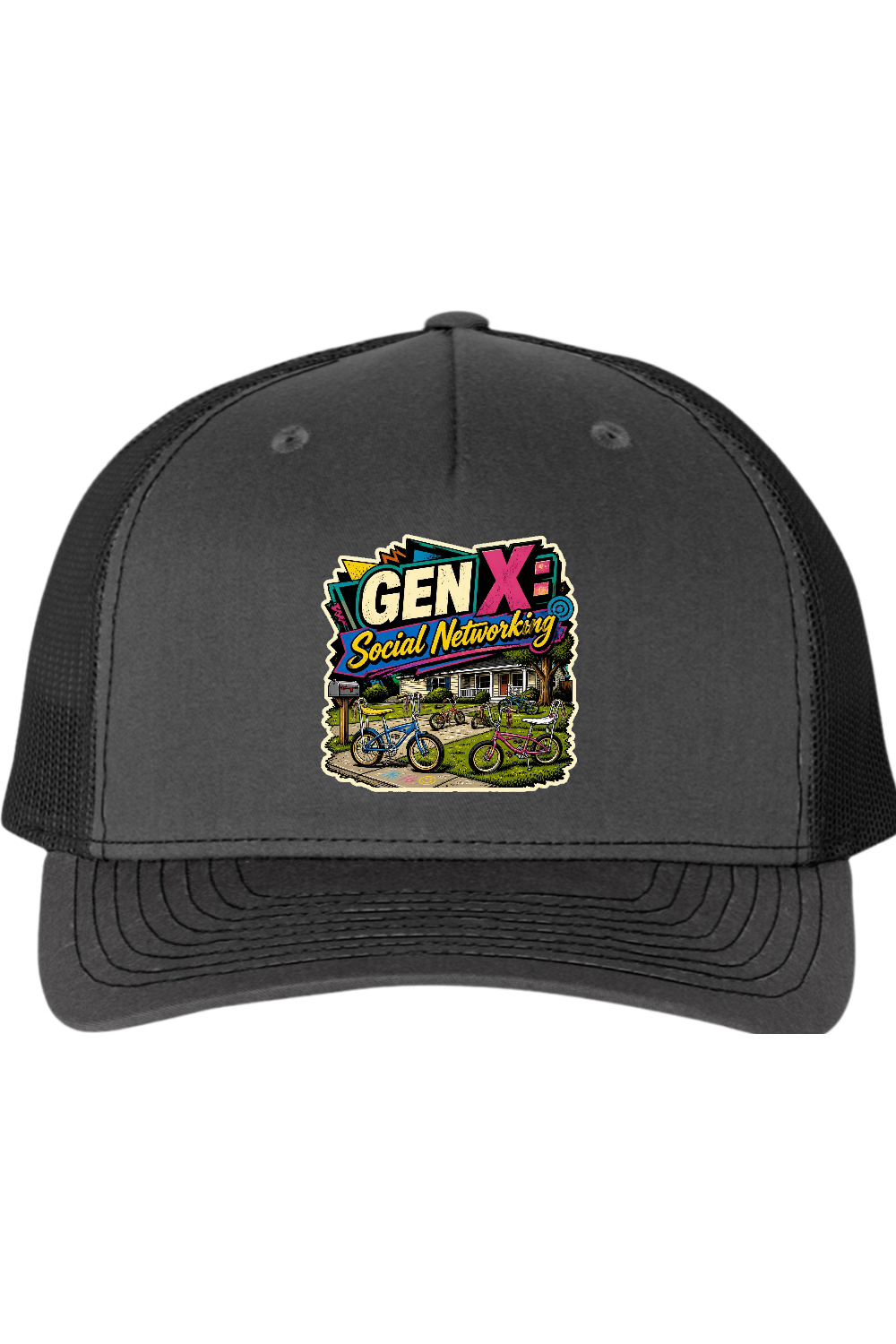Richardson Trucker Cap: GEN X Social Networking